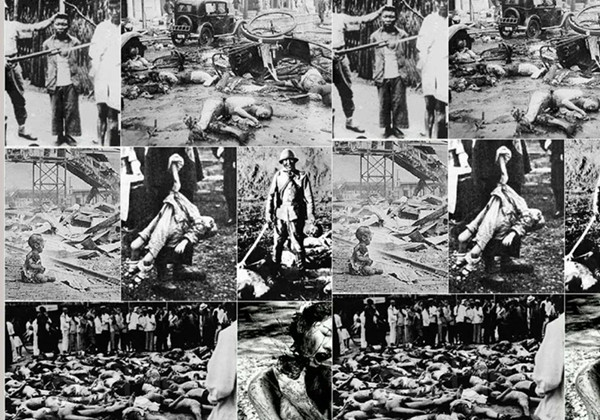 南京大屠杀日寇有多兽性？鬼子在地洞糟蹋妇女，竟让其小叔子照明 图5